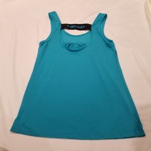 Blue Head work out tank top size S